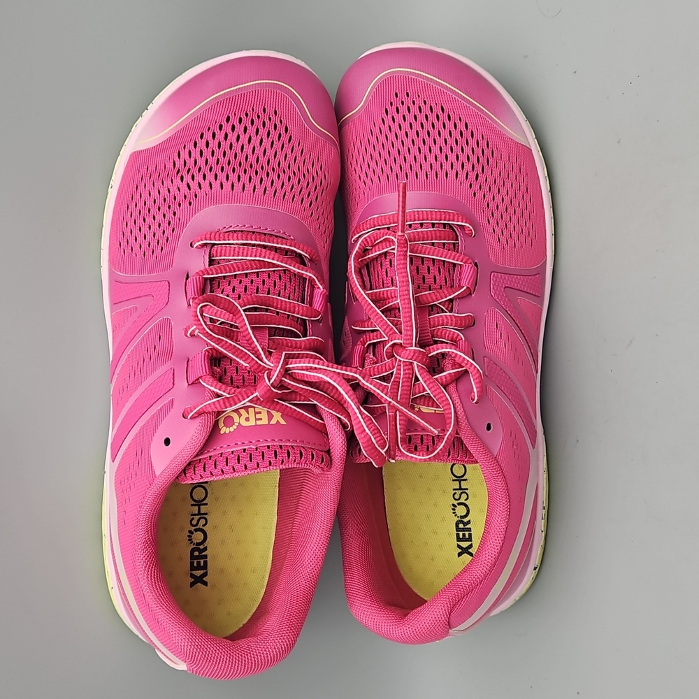 Xero Shoes Women's HFS II Pink Minimalist Barefoot Zero Drop Running Women 7.5 - Picture 9 of 13